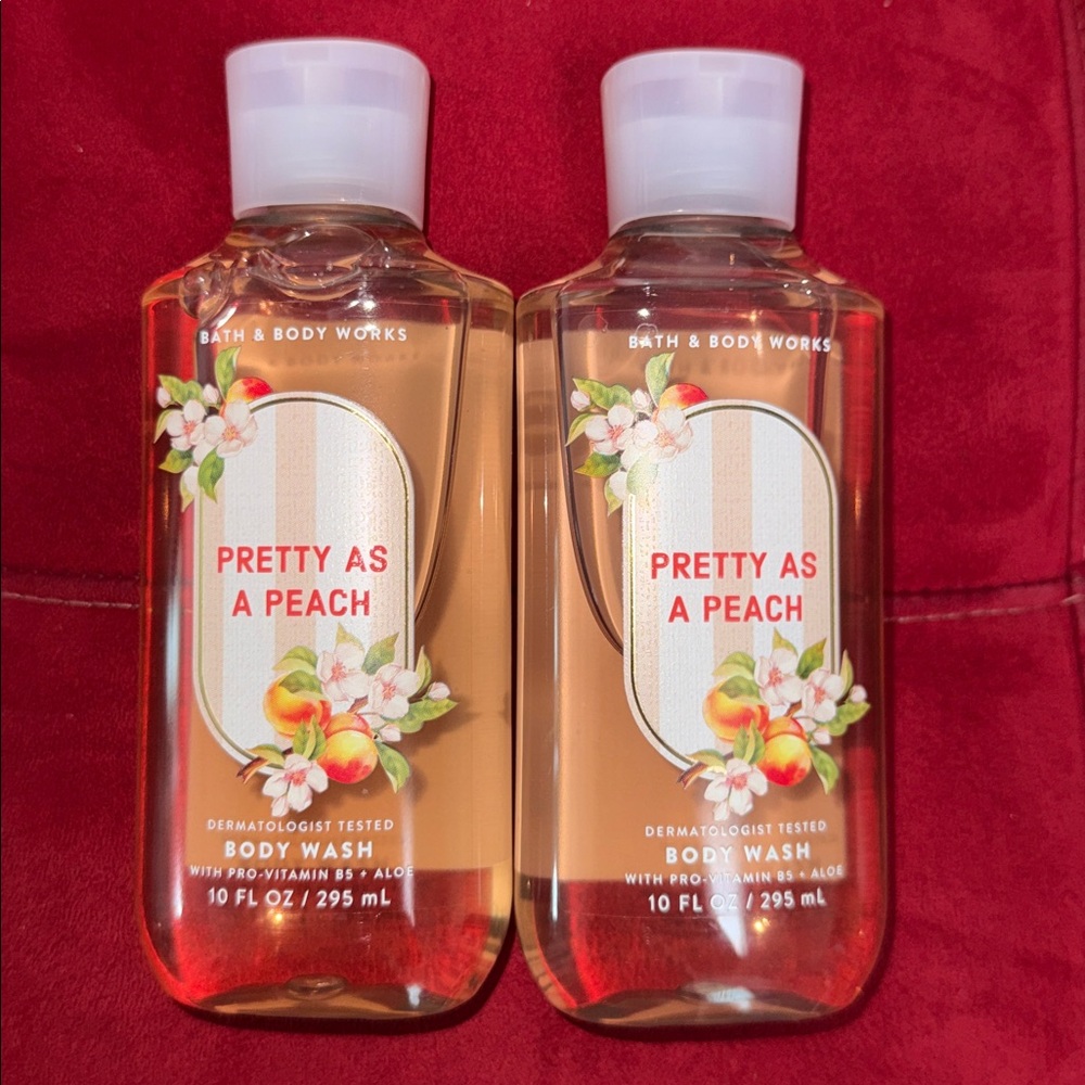 BBW 2pc Body Wash Pretty as a peach
